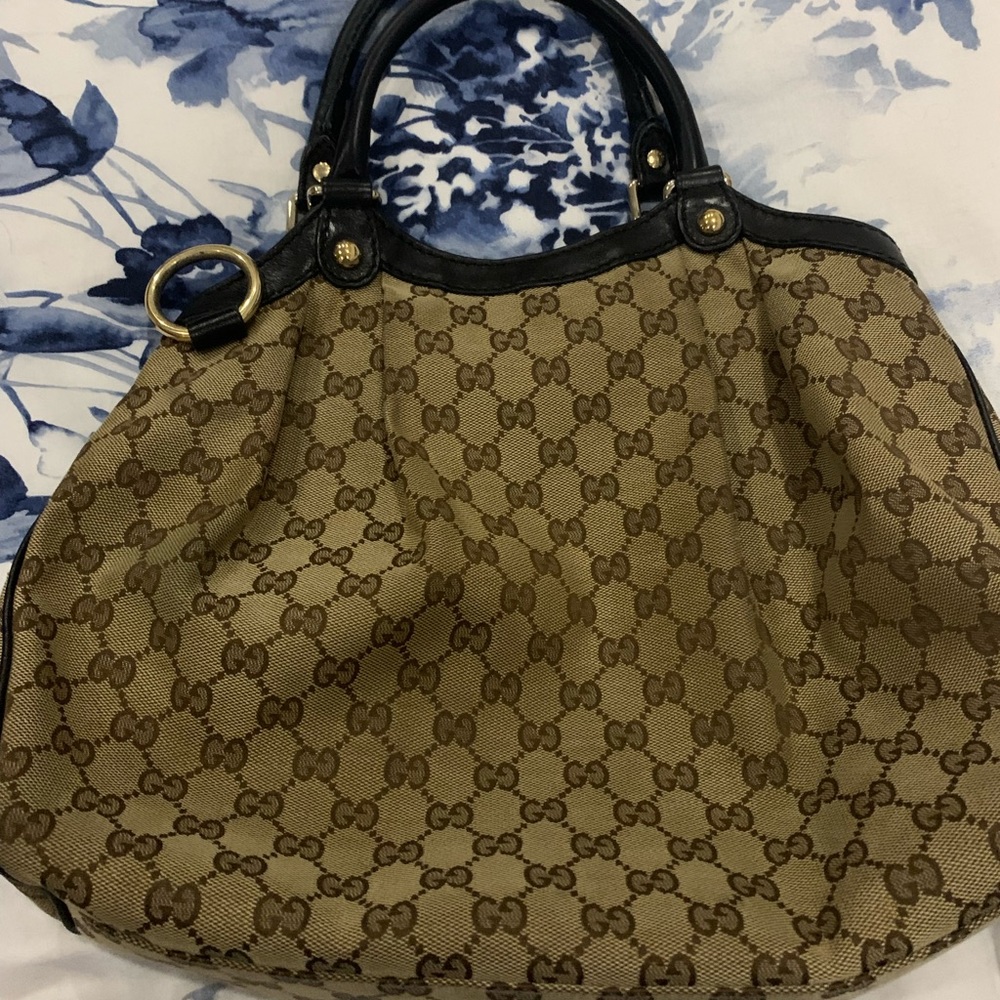 Sukey Tote GG Canvas Medium